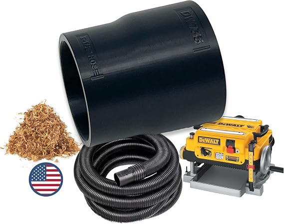 Hose Adapter for DeWalt DW735 & DW735X Planers (2-1/2" Hose)