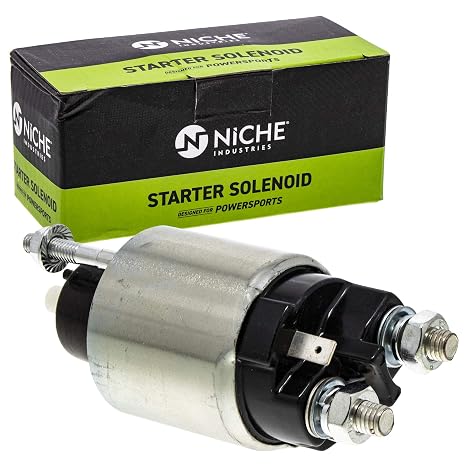 NICHE Starter Solenoid Relay Switch for Kawasaki 27010-7005 | Fits Kawasaki Mule 500 520 550 600 610 2500 2510 2520