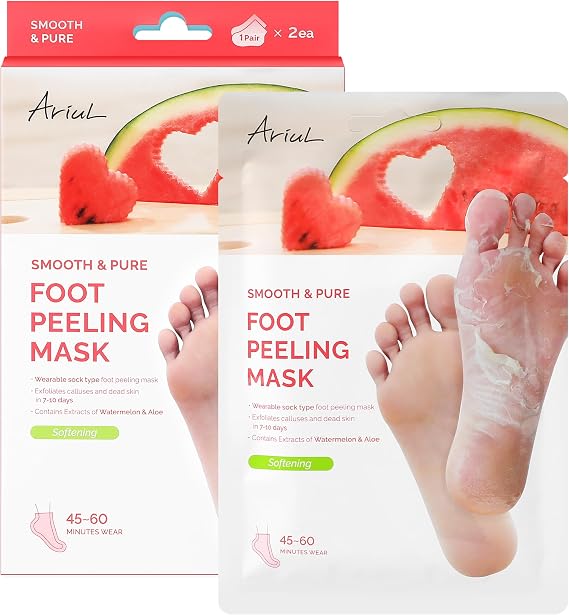 Ariul Smooth & Pure Softening Foot Peeling Mask Sheet 2 pairs - Çorap Tipi Deri Yumuşatan Ayak Peeling Maskesi 2 çift