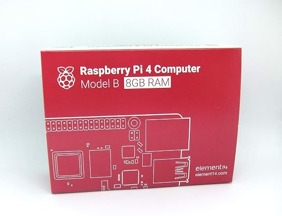 Raspberrypi Raspberry Pi 4 Model B 8GB Made in UK Element14, Certified Technical Standards