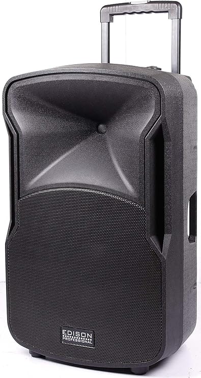 Edison Professional St-3000 Multi-Function Loud Speaker and PA System, Black ST3000
