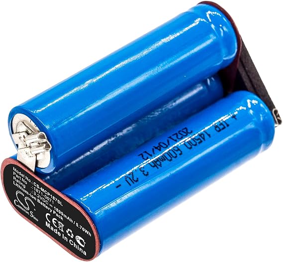 Replacement Battery for Ermila Bellina, battery 1800mAh