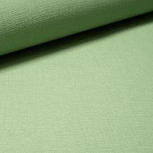SOPHIE LAURENCE Plain Green Wallpaper for Living Room Linen Effect Textured Paste The Wall Lounge Study Dining