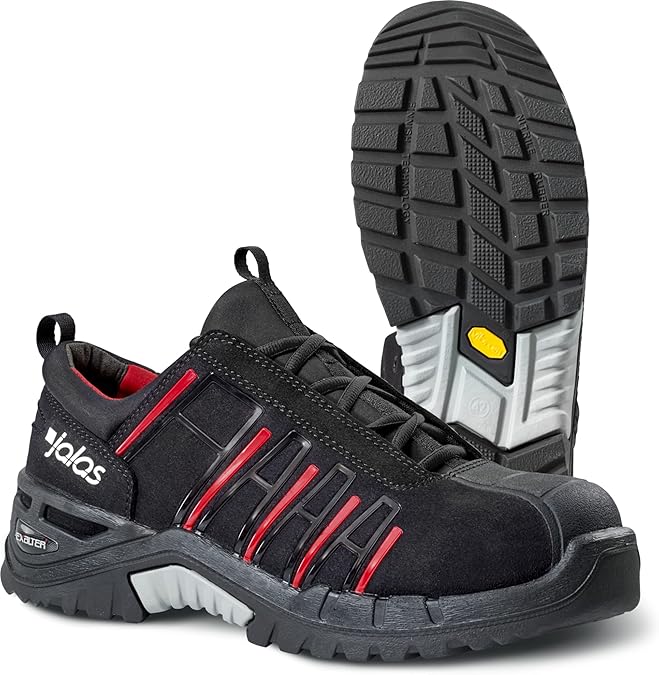 Jalas 9955 Exalter Low Cut Safety Shoe, Water Repellant with Laces, Protective Work Shoes for Everyday Comfort