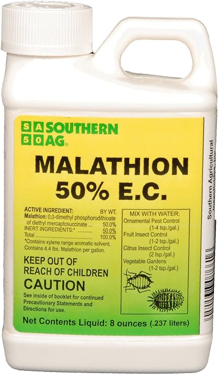Southern AG - 07661 - Malathion Ec 50% - Broad Spectrum Insecticide - 8 oz