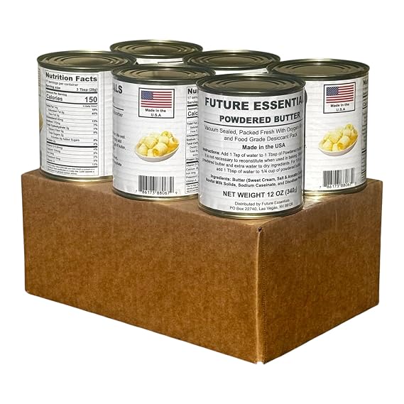 Future Essentials Powdered Butter Butter Powder with 10+ Years Shelf Life