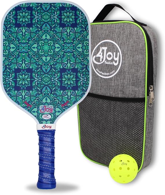 4Joy Pickleball Paddle, T700 Carbon Fiber, 14mm, Wide Face, USAP