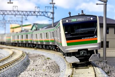 KATO N Gauge Starter Set E233 Series 3000 Series Tokaido Line Ueno-Tokyo Line 10-019 Railway Model Introductory Set