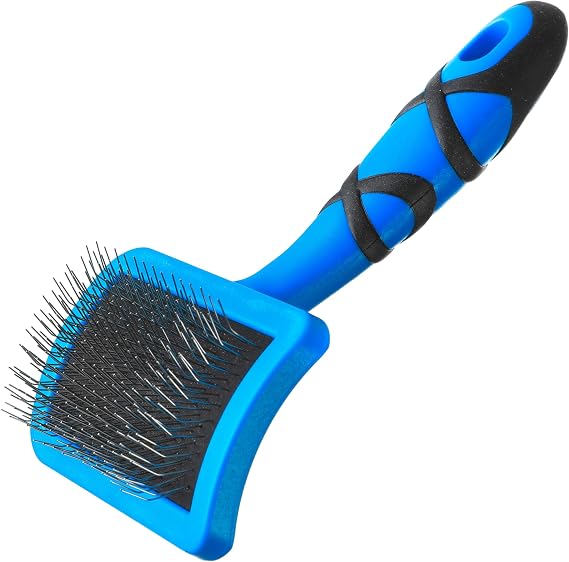 Groom Professional Firm Curved Slicker Brush, Small