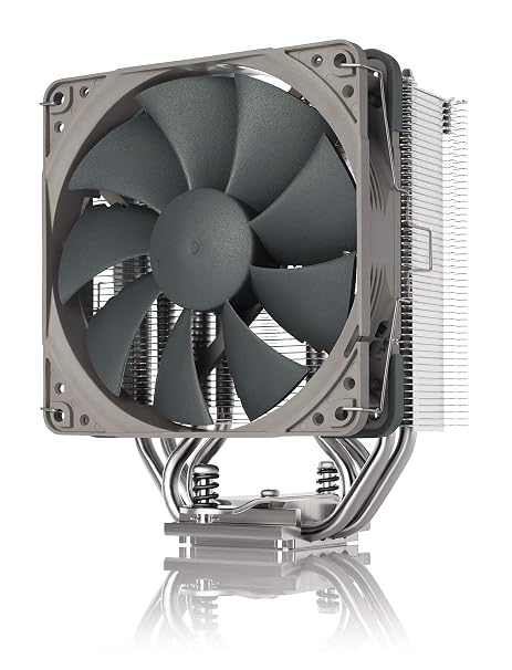 Noctua NH-U12S redux Quiet Single-Tower CPU High Performance Cooler 158 mm height low-noise cooling 5 heat pipes for Intel & AMD 120 mm fan 100% RAM compatibility
