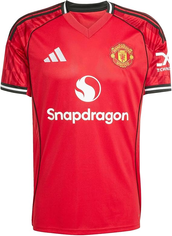 Adidas 2025-26 Manchester United Men's Stadium Home Soccer Jersey