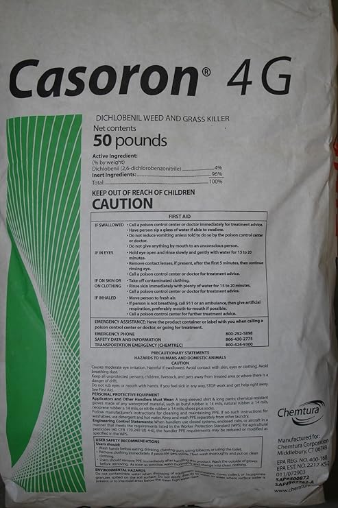 Casoron 4G Mulch Bed Weed Inhibitor, 50 Pounds