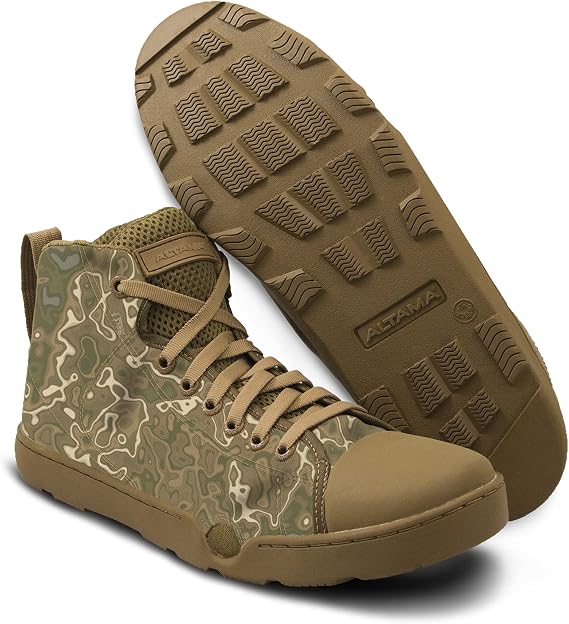 Altama 333150-W-050 MAS Relv Camo Moab Mid Green/Tan W50