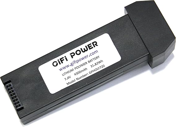 MaximalPower 4300mAh 7.4V Battery for Holy Stone HS720 & HS720E RC Quadcopter - Does NOT FIT HS720G (1 Pack)