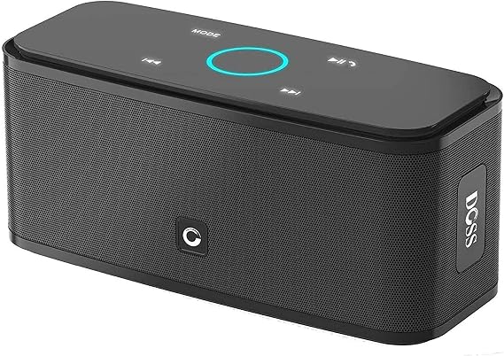 DOSS SoundBox XL 32W Bluetooth Speaker Bundle Soundbox Touch Portable Bluetooth Wireless Speaker - Black