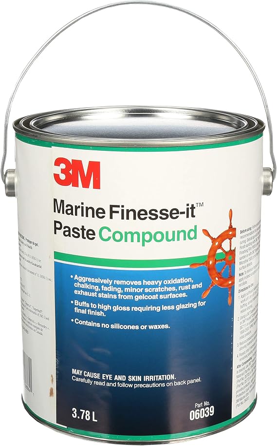 3M Finesse-it Marine Paste Compound, 06039, 1 gal