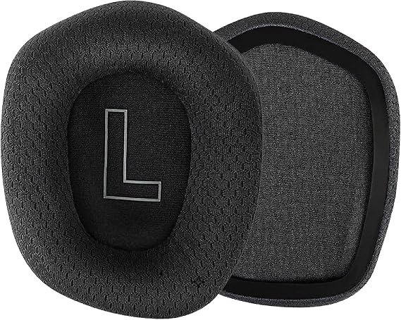 Earpads Replacement for Logitech G733 G535 G335 Lightspeed Wireless Gaming Headphone Ear Pads Cushion with Noise Isolation Foam - Mesh Fabric Earmuffs