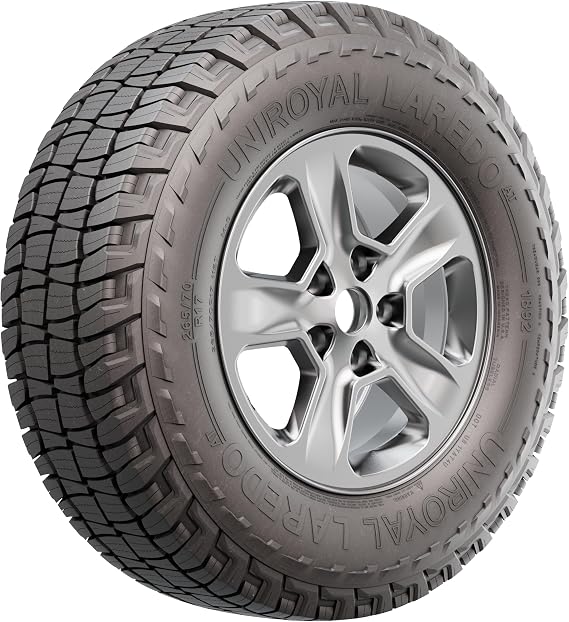 Uniroyal Laredo AT All-Terrain Car Tire for Light Trucks, SUVs, and Crossovers - 265/75R16 116T