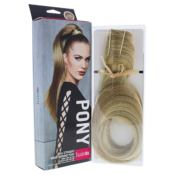 Hairdo Straight Wrap Around Pony, R14 88H Golden Wheat