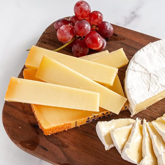 igourmet Gruyere Swisss Cheese AOP - 5 Pound Cut - This extra-special delicacy from the Gruyere district of Switzerland is well-known as the basic ingredient in fondue.