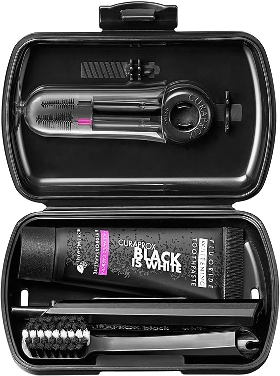 Curaprox Black White Travel Kit