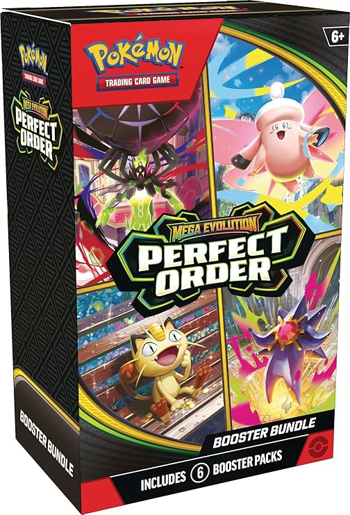 Pokemon TCG: Mega EvolutionPerfect Order Booster Bundle