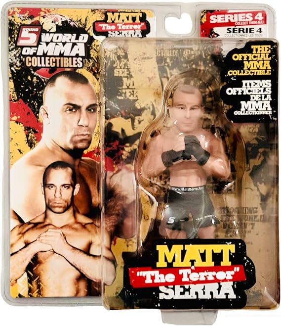 MMA Round 5 World of Champions Matt Serra Action Figure (No T-Shirt)