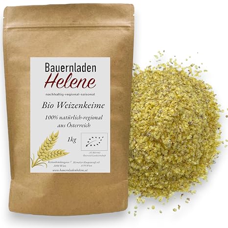 Organic Wheat Germ - Vegan 100% Natural Regional Austrian Superfood 500g