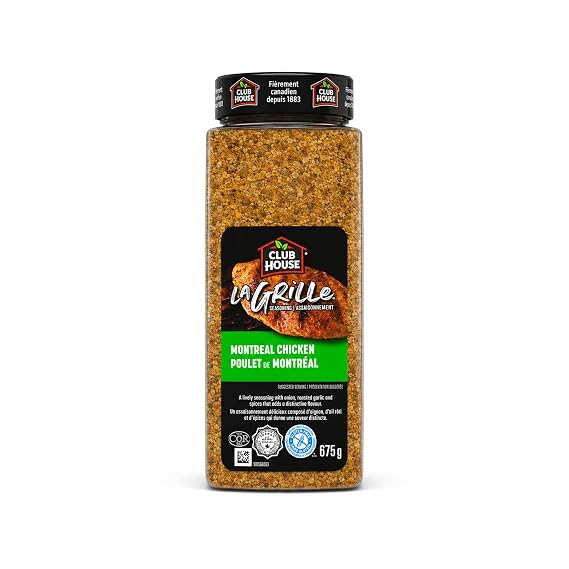 Club House La Grille Montreal Chicken Seasoning, 675 Gram
