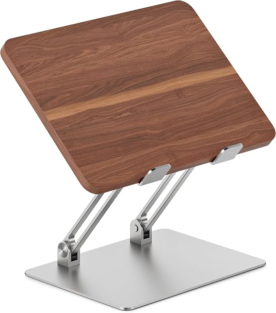 Branch Adjustable Laptop Stand, Portable Wooden Laptop Riser