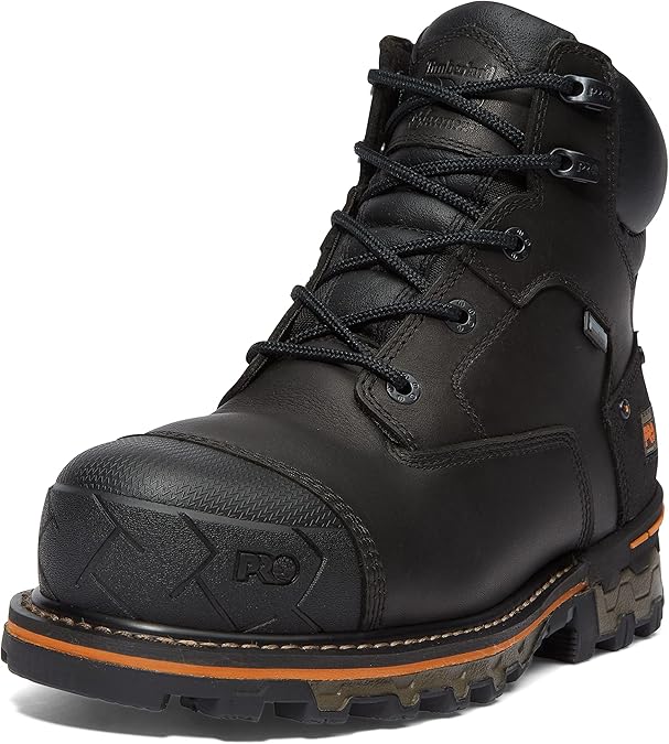 Timberland PRO Men's Boondock 6 Inch Composite Safety Toe Waterproof Industrial Work Boot