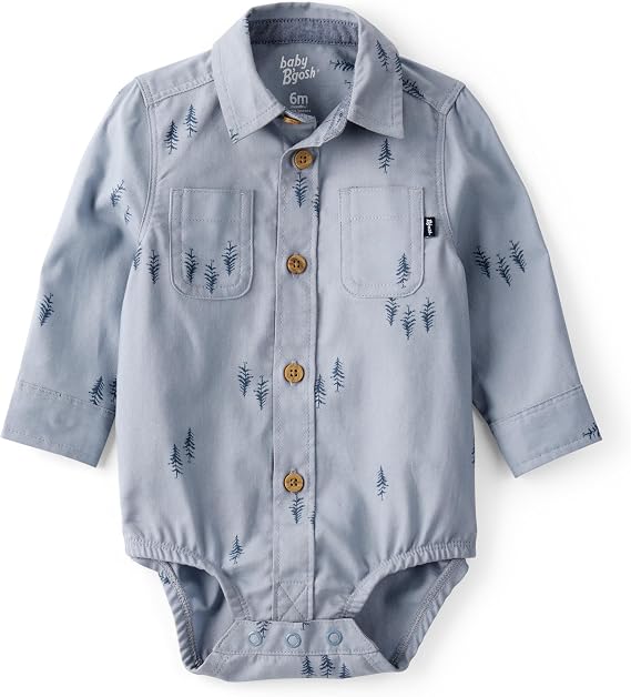 OSHKOSH B'GOSH Baby Boys' Buttonfront Bodysuit