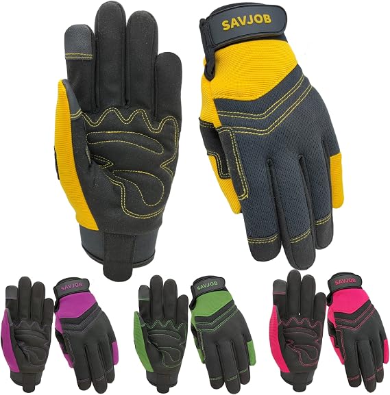 Safety Work Gloves for Men&Women,Mechanic Glove,Touchscreen,Gifts