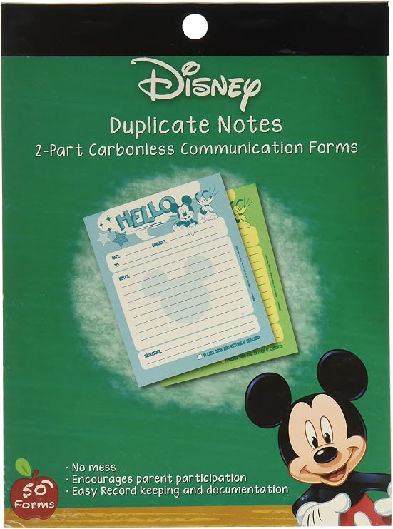 Eureka Mickey Hello Duplicate Notes Large (863202)