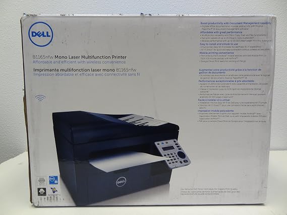 Dell Computer B1165nfw Wireless Monochrome Printer with Scanner, Copier and Fax