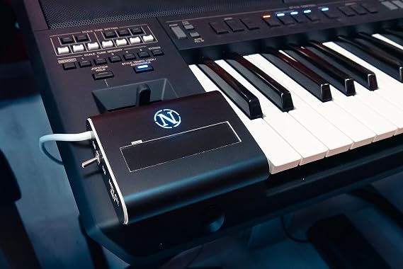 MidiRIB MIDI Ribbon Controller suitable for Novation with a MIDI interface (black or silver)