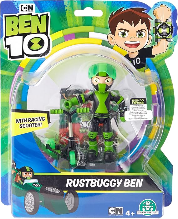 Ben 10 BEN39810 Action Figures-Rustbuggy Ben