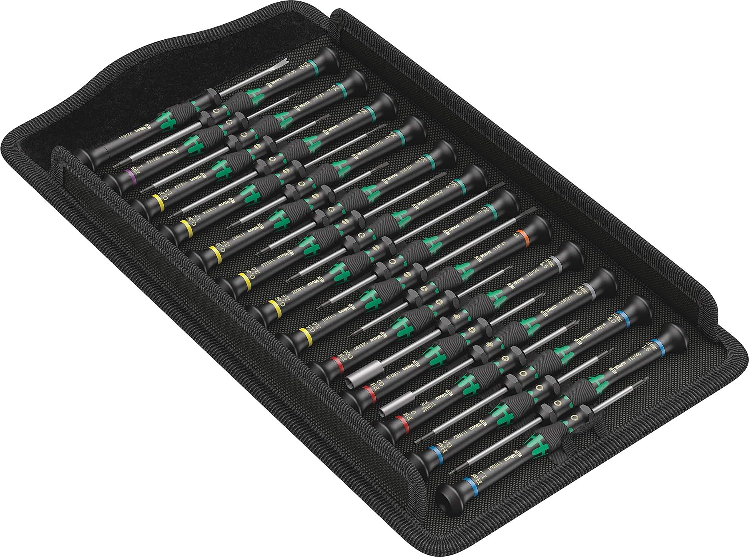 Wera 05134000001 Kraftform Micro Big Pack 1, Tornavida Seti, 7 Parça, 25 Parça
