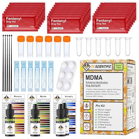 MDMA Surface Residue Forensic Drug Test (Pro Kit)