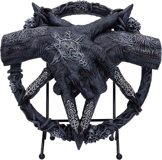 Nemesis Now, Black, 24.5cm Hold of Baphomet Hand Free Standing Plaque
