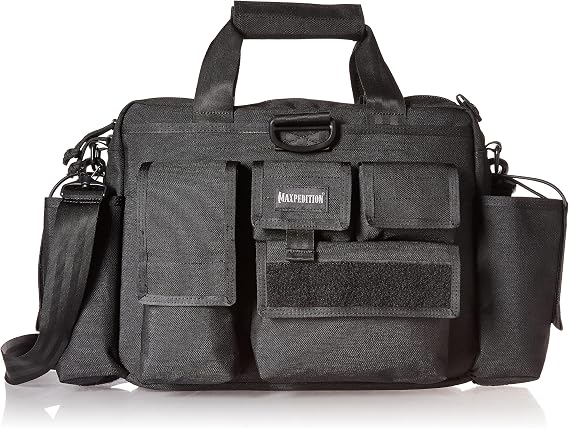 Maxpedition # 2125B: Last Resort Tactical Attache v2, Black, Compact