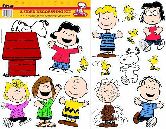 Eureka Peanuts Classic Characters Deco Kit (840227)