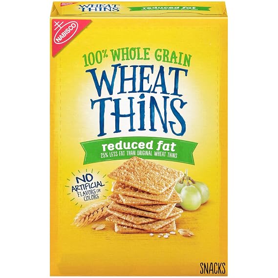 Wheat Thins Reduced Fat Whole Grain Wheat Crackers, 8.5 oz