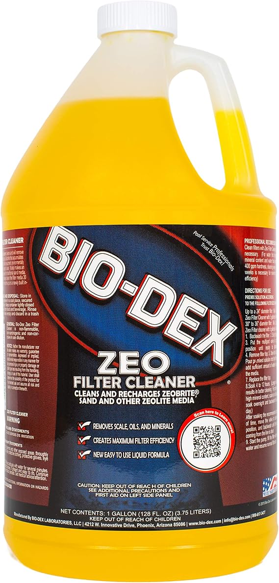 Bio-Dex Zeo Filter Cleaner (1 gal)