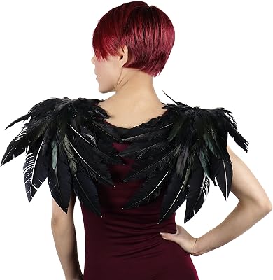 ZUCKER Adult Exotic Crow Costume Wing Accessory