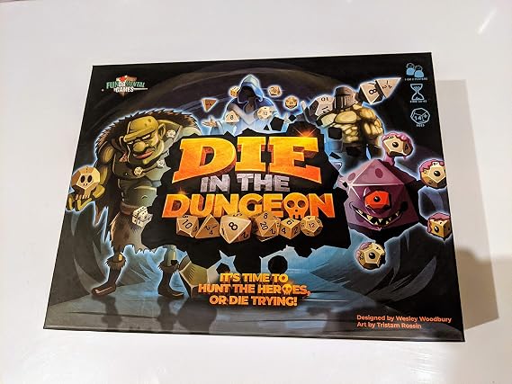 Giga Mech Games DIE in The Dungeon! A Solo Game of DIE-namic Dungeon Crawling,Where You are The Dungeon Monster!