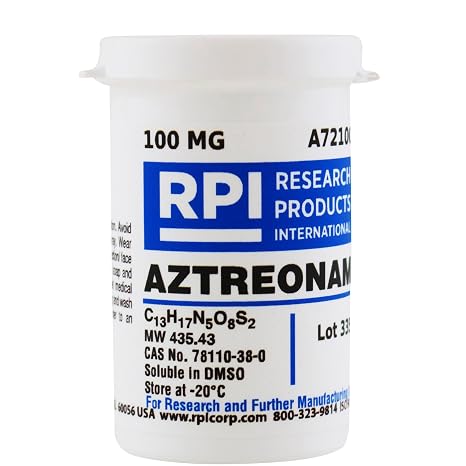 Aztreonam, 100 Milligrams