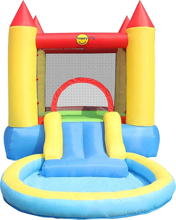 Duplay 12ft Bouncy Castle with Slide and Splash Pool