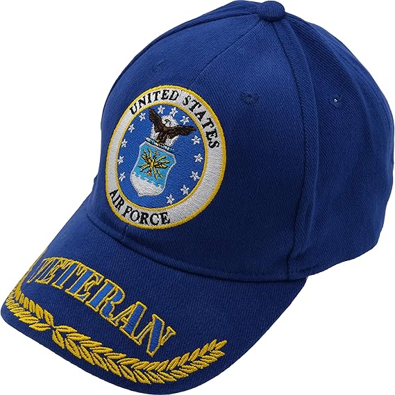 EagleEmblems Mens U.S. Air Force Veteran Hat