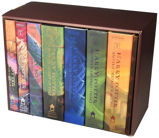 Harry Potter Hardcover Box Set (Books 1-7) by J. K. Rowling (1998) Hardcover